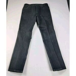 Wrangler Jeans Men's 40 Black 13MWZ Cowboy Cut Westerncore Cowboycore Ranch Wear